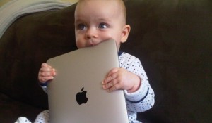 baby-eating-laptop